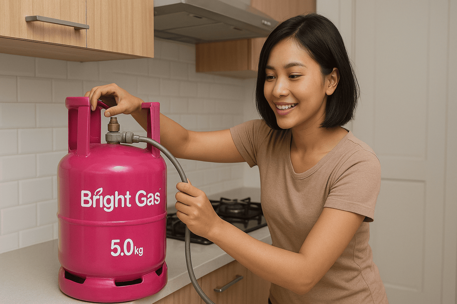 Cara Memasang Bright Gas 5 Kg