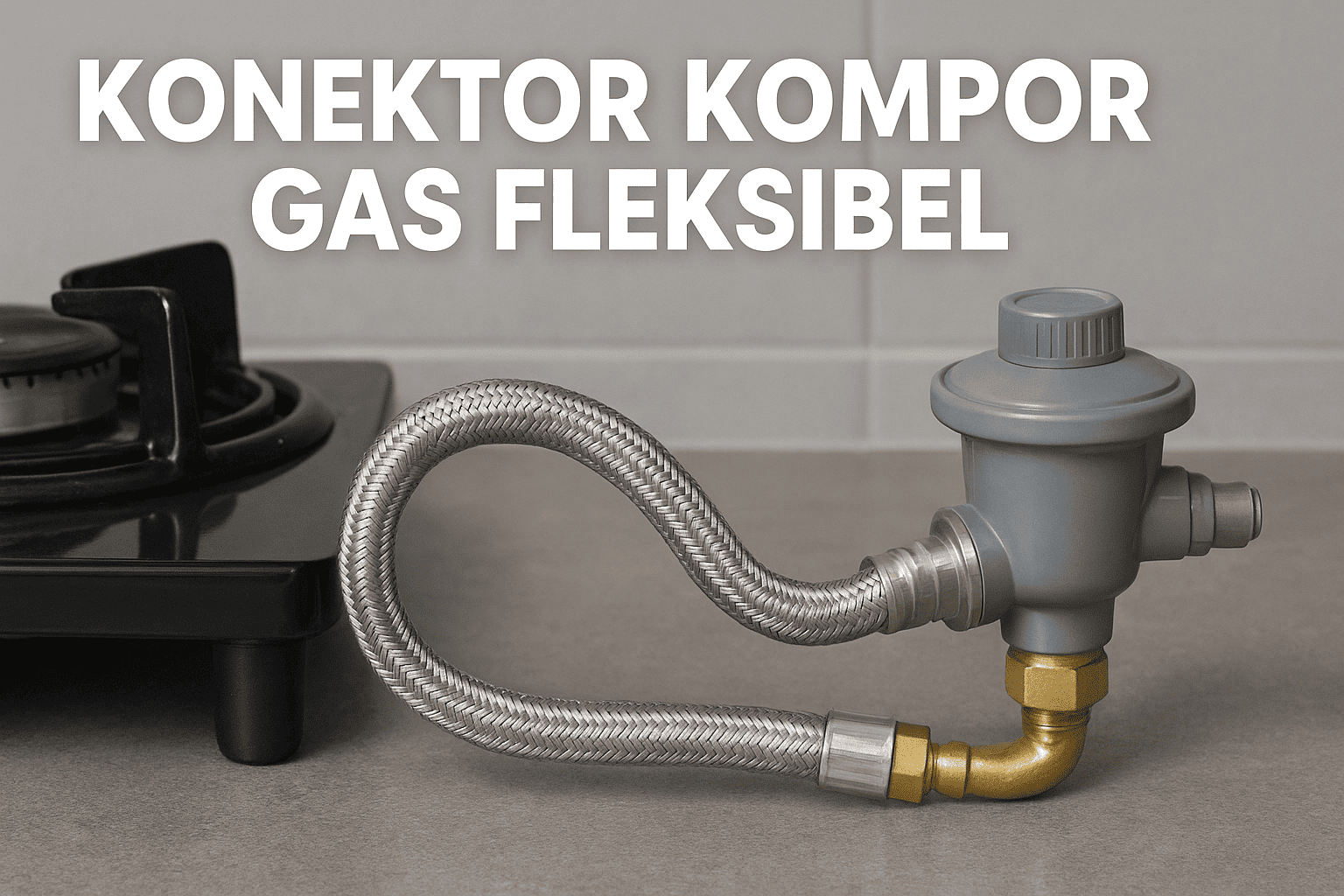 Konektor Kompor Gas Fleksibel