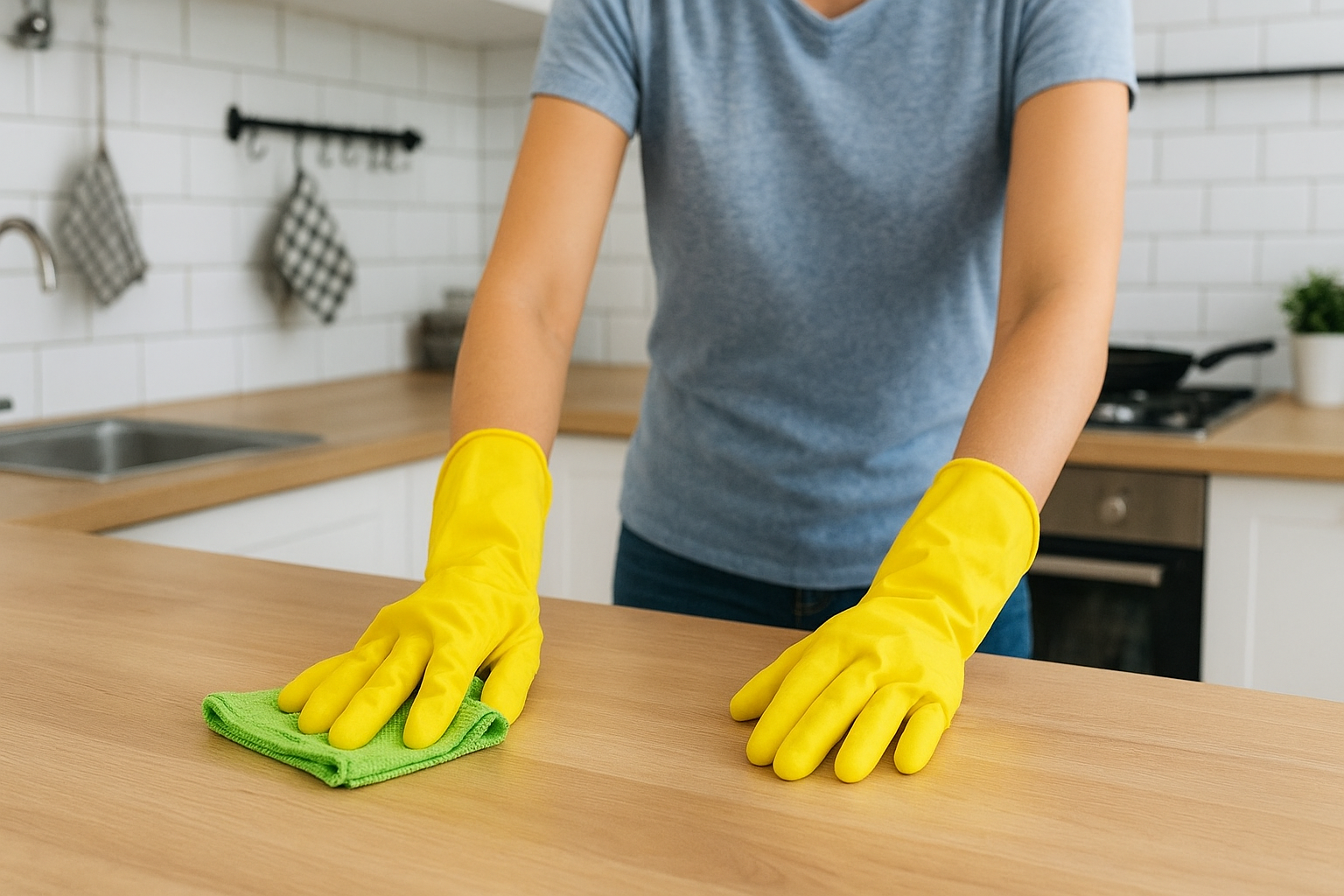 Bersihkan Dapur dengan Cepat